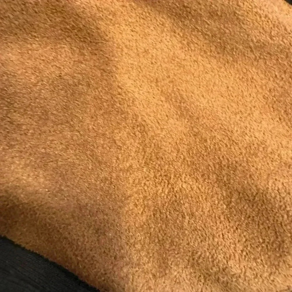 Lauren Ralph Lauren women’s black top w/faux suede elbow patches sz M - Picture 4 of 11